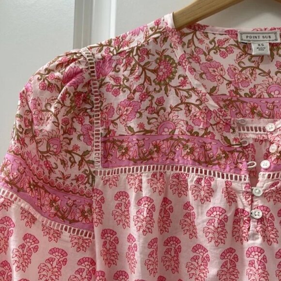 J. Crew Tops - J. Crew Point Sur Popover Blouse